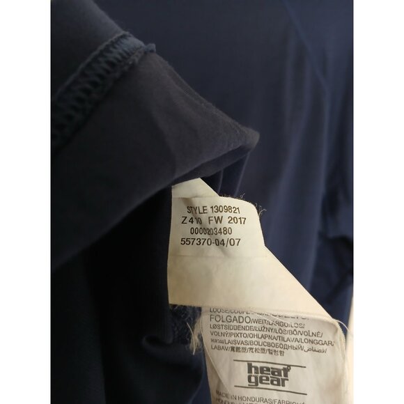 Tennessee Titans Shirt NFL Combine AuthenticbUnder Armour Men's Large Navy LS - Picture 9 of 13